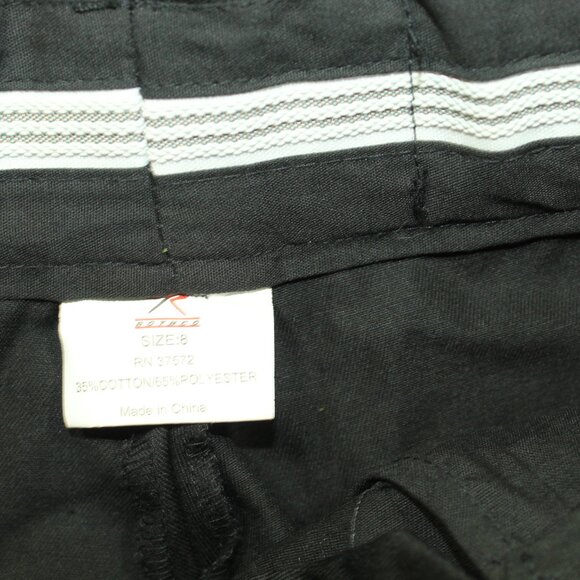 Rothco Women 8 Black Tactical EMS EMT Pant Cargo Uniform 9-Pocket Official Duty - Picture 3 of 8